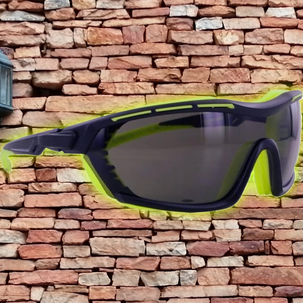 Premium Anti-Fog Safety Glasses with Ratcheting Temple, 1 Pairs